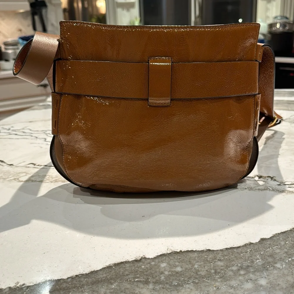 Tory Burch Gemini Link Patent Cross-body bag - Picture 2 of 4